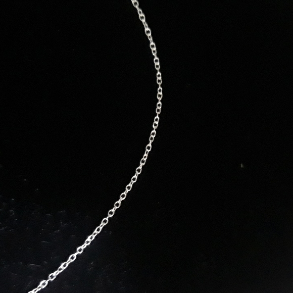 Sterling Silver Baby Rolo Chain 18" - Picture 3 of 7